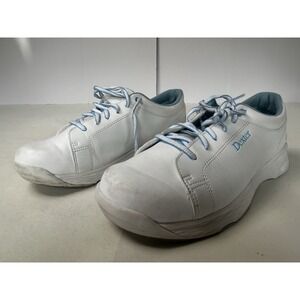 Dexter Raquel V‎ Womens Bowling Shoes White Blue US 11 M Slide-Rite